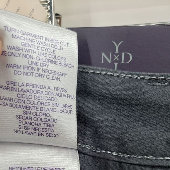 NYDJ Original Slimming Fit Jean Leggings Jeggings Slimming Shaping Gray Career - Picture 6 of 14